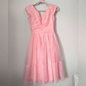 1950s Chiffon Dress